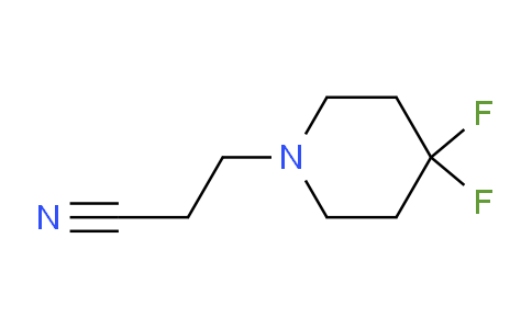 CAS No. 1416351-76-2, 3-(4,4-Difluoro-piperidin-1-yl)-propionitrile