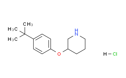 CAS No. 1219982-23-6, 3-(4-(tert-Butyl)phenoxy)piperidine hydrochloride