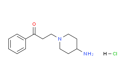 CAS No. 1185308-38-6, 3-(4-Amino-piperidin-1-yl)-1-phenyl-propan-1-one hydrochloride