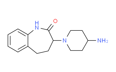 CAS No. 1142201-82-8, 3-(4-Aminopiperidin-1-yl)-4,5-dihydro-1H-benzo[b]azepin-2(3H)-one