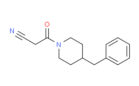 CAS No. 551907-33-6, 3-(4-Benzylpiperidin-1-yl)-3-oxopropanenitrile
