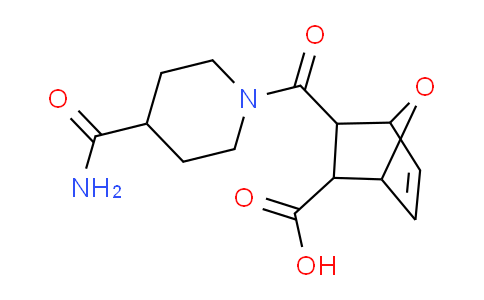 CAS No. 1005078-32-9, 3-(4-Carbamoylpiperidine-1-carbonyl)-7-oxabicyclo[2.2.1]hept-5-ene-2-carboxylic acid