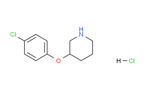 CAS No. 1170088-28-4, 3-(4-Chlorophenoxy)piperidine hydrochloride