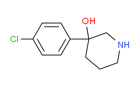 CAS No. 121751-79-9, 3-(4-Chlorophenyl)piperidin-3-ol