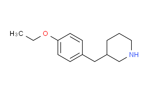 CAS No. 955315-04-5, 3-(4-Ethoxybenzyl)piperidine