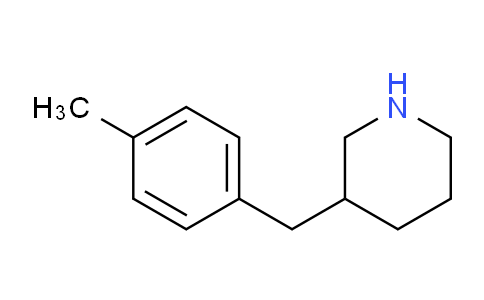 CAS No. 136421-81-3, 3-(4-Methylbenzyl)piperidine