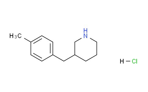 CAS No. 625454-26-4, 3-(4-Methylbenzyl)piperidine hydrochloride