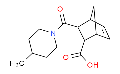 CAS No. 436810-99-0, 3-(4-Methylpiperidine-1-carbonyl)bicyclo[2.2.1]hept-5-ene-2-carboxylic acid