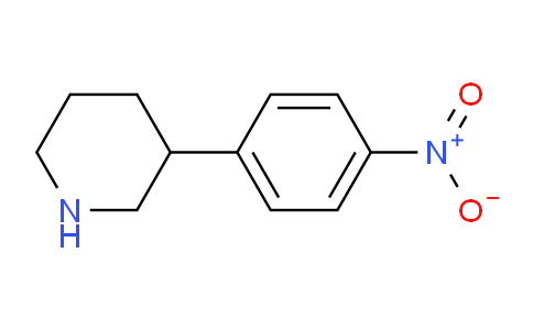 CAS No. 19733-55-2, 3-(4-Nitrophenyl)piperidine