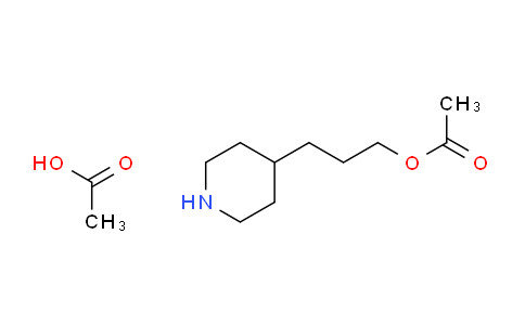 CAS No. 1427475-18-0, 3-(4-Piperidyl)propyl Acetate Acetate