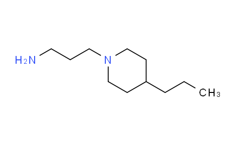 CAS No. 865075-19-0, 3-(4-Propylpiperidin-1-yl)propan-1-amine