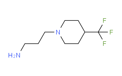 CAS No. 869493-49-2, 3-(4-Trifluoromethyl-piperidin-1-yl)-propylamine