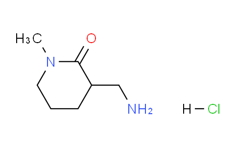 MC637075 | 89940-85-2 | 3-(Aminomethyl)-1-methylpiperidin-2-one hydrochloride