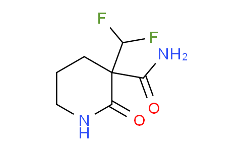 CAS No. 126309-11-3, 3-(Difluoromethyl)-2-oxopiperidine-3-carboxamide