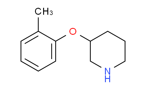 CAS No. 902837-28-9, 3-(o-Tolyloxy)piperidine