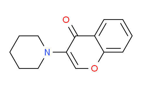 CAS No. 40302-79-2, 3-(Piperidin-1-yl)-4H-chromen-4-one