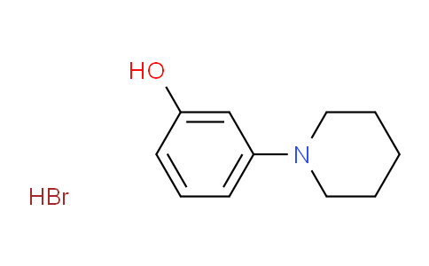 CAS No. 1071547-25-5, 3-(Piperidin-1-yl)phenol hydrobromide