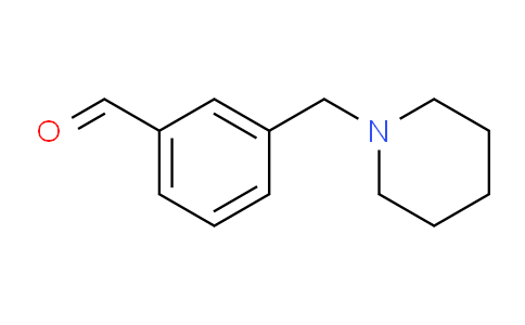 CAS No. 471930-01-5, 3-(Piperidin-1-ylmethyl)benzaldehyde