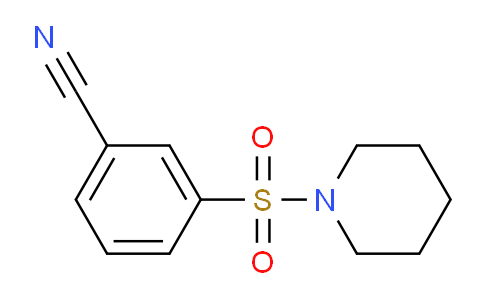 CAS No. 1016789-41-5, 3-(Piperidin-1-ylsulfonyl)benzonitrile