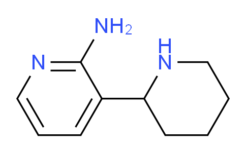 CAS No. 1270397-77-7, 3-(Piperidin-2-yl)pyridin-2-amine