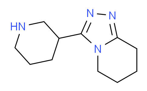 CAS No. 1508595-98-9, 3-(Piperidin-3-yl)-5,6,7,8-tetrahydro-[1,2,4]triazolo[4,3-a]pyridine