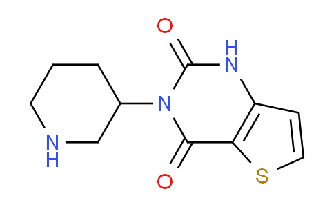 CAS No. 1710674-44-4, 3-(Piperidin-3-yl)thieno[3,2-d]pyrimidine-2,4(1H,3H)-dione