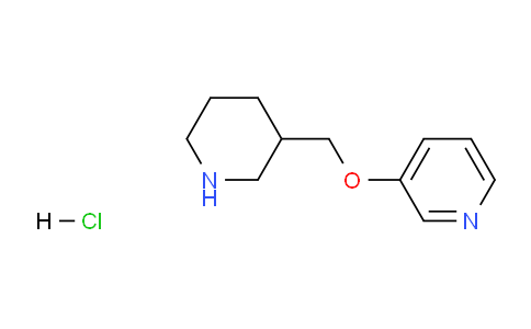 CAS No. 1220029-51-5, 3-(Piperidin-3-ylmethoxy)pyridine hydrochloride