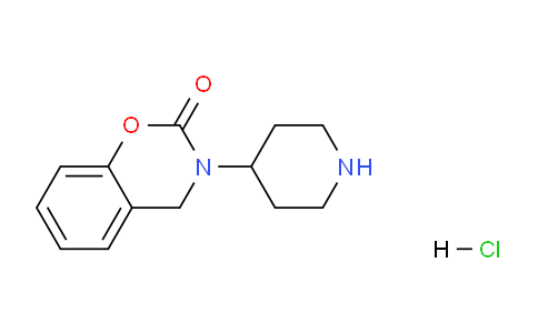 CAS No. 79098-79-6, 3-(Piperidin-4-yl)-3,4-dihydro-2H-benzo[e][1,3]oxazin-2-one hydrochloride