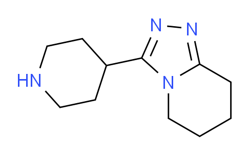 CAS No. 1519824-36-2, 3-(Piperidin-4-yl)-5,6,7,8-tetrahydro-[1,2,4]triazolo[4,3-a]pyridine