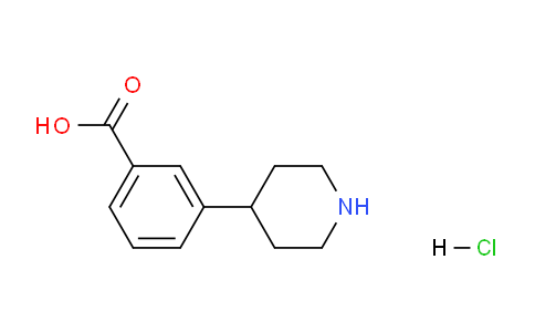 CAS No. 726185-55-3, 3-(Piperidin-4-yl)benzoic acid hydrochloride
