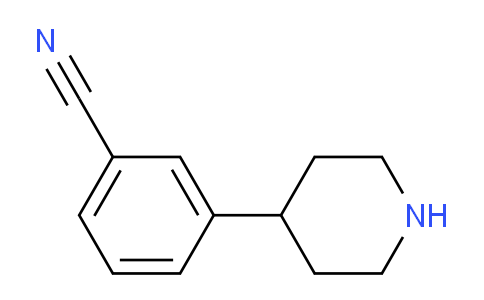 CAS No. 370864-72-5, 3-(Piperidin-4-yl)benzonitrile