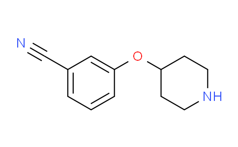 CAS No. 459819-37-5, 3-(Piperidin-4-yloxy)benzonitrile