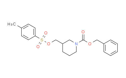 CAS No. 160586-69-6, 3-(Toluene-4-sulfonyloxymethyl)-piperidine-1-carboxylic acid benzyl ester