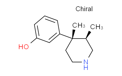CAS No. 119193-27-0, 3-(trans-3,4-Dimethylpiperidin-4-yl)phenol
