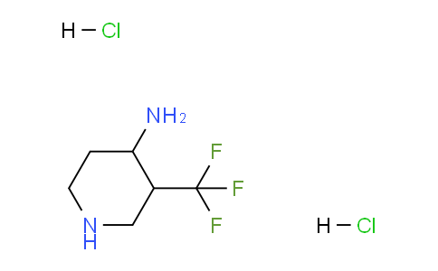 CAS No. 1356342-57-8, 3-(Trifluoromethyl)piperidin-4-amine dihydrochloride