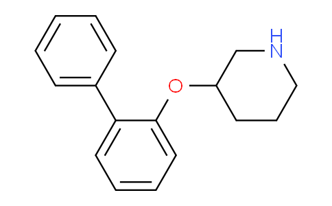CAS No. 946714-25-6, 3-([1,1'-Biphenyl]-2-yloxy)piperidine