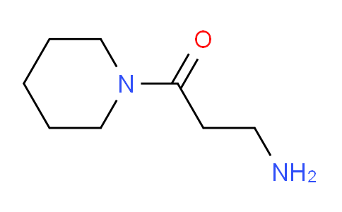 CAS No. 161862-09-5, 3-Amino-1-(piperidin-1-yl)propan-1-one