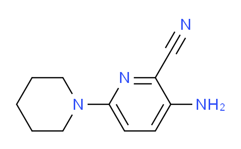 CAS No. 1215852-53-1, 3-Amino-6-(piperidin-1-yl)picolinonitrile