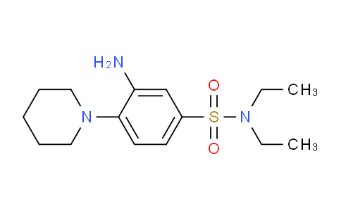 CAS No. 22745-63-7, 3-Amino-N,N-diethyl-4-(piperidin-1-yl)benzenesulfonamide