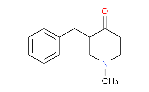 CAS No. 88673-61-4, 3-Benzyl-1-methylpiperidin-4-one