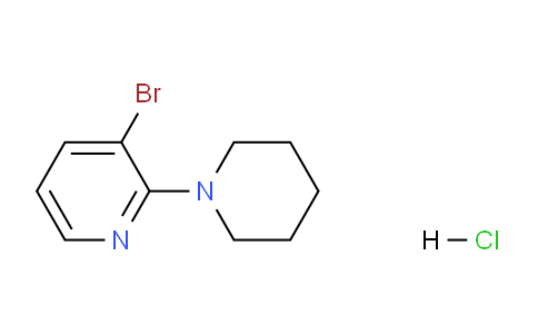 CAS No. 1352318-07-0, 3-Bromo-2-piperidinopyridine, HCl