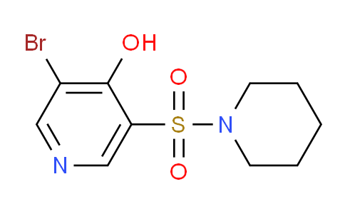 CAS No. 1352516-99-4, 3-Bromo-5-(piperidin-1-ylsulfonyl)pyridin-4-ol
