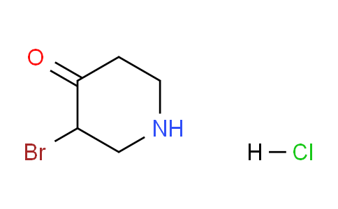 CAS No. 26493-08-3, 3-Bromopiperidin-4-one hydrochloride