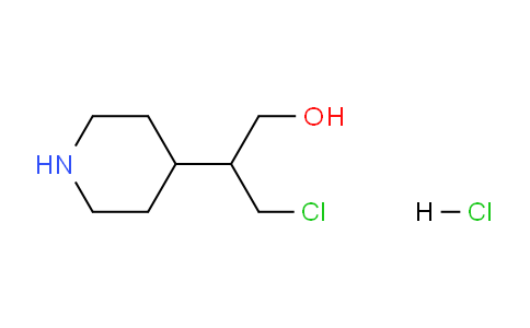 CAS No. 1356087-50-7, 3-Chloro-2-(piperidin-4-yl)propan-1-ol hydrochloride