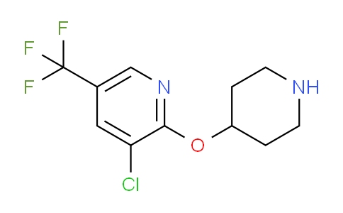 1092352-80-1 | 3-Chloro-2-(piperidin-4-yloxy)-5-(trifluoromethyl)pyridine