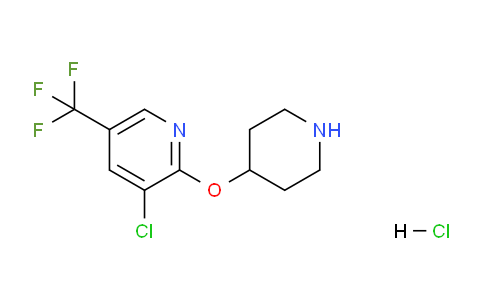 CAS No. 1417794-23-0, 3-Chloro-2-(piperidin-4-yloxy)-5-(trifluoromethyl)pyridine hydrochloride