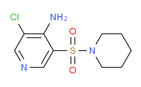 CAS No. 1352515-74-2, 3-Chloro-5-(piperidin-1-ylsulfonyl)pyridin-4-amine