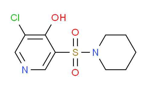 CAS No. 1352507-33-5, 3-Chloro-5-(piperidin-1-ylsulfonyl)pyridin-4-ol