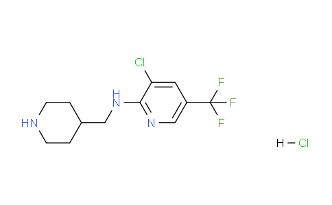 CAS No. 1185311-09-4, 3-Chloro-N-(piperidin-4-ylmethyl)-5-(trifluoromethyl)pyridin-2-amine hydrochloride