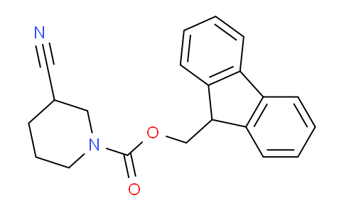 CAS No. 886362-86-3, 3-Cyano-1-N-Fmoc-piperidine